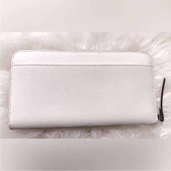 Kate Spade Zip around wallet in white Stacy laurel way - Picture 3 of 7
